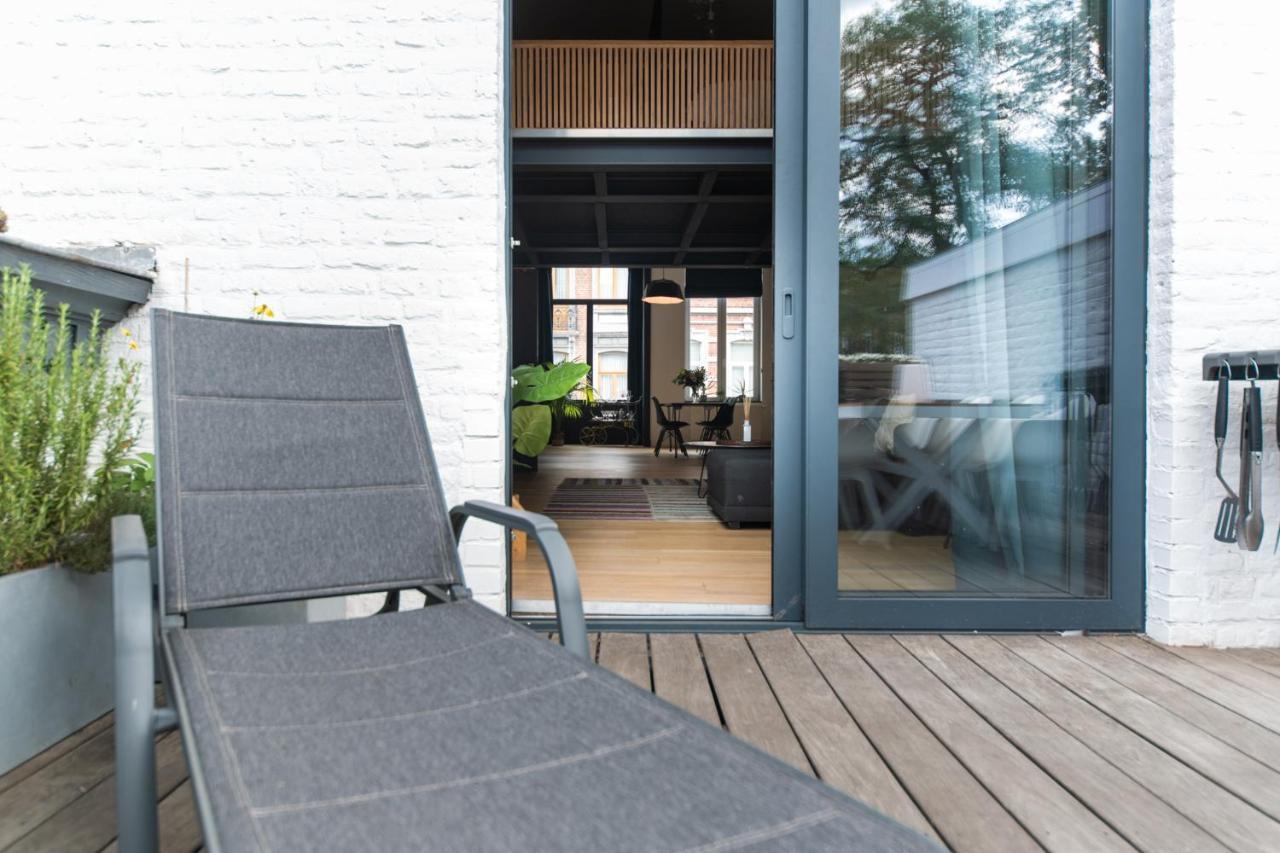 Appartement Guillemins Station Terrace Liege Bagian luar foto